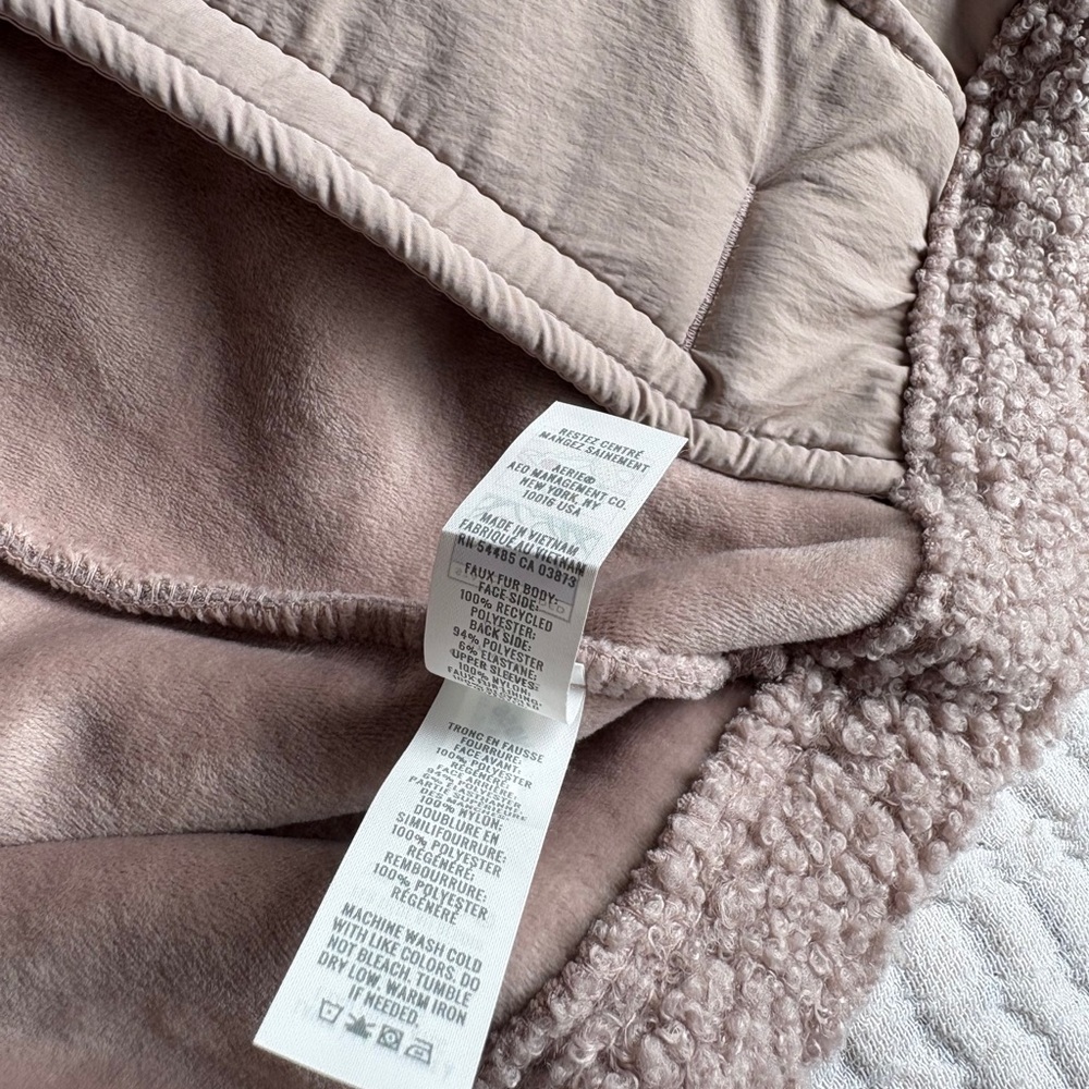 Offline by Aerie Quilted Sherpa Jacket - Picture 6 of 6
